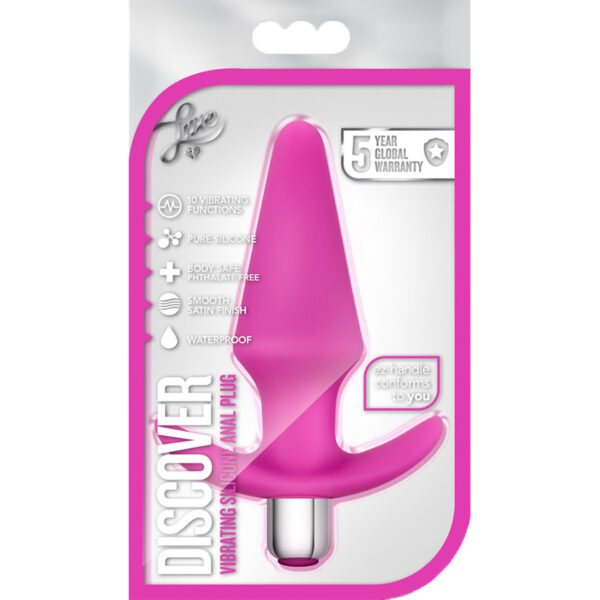 Anal Toy Luxe Discover Anal Plug-Pink