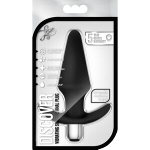 Anal Toy Luxe Discover Anal Plug-Black