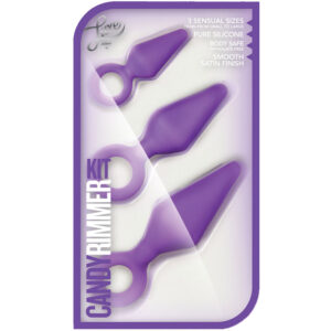 Anal Toy Luxe Candy Rimmer Kit-Purple