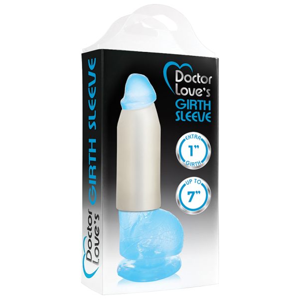 Doctor Love's Girth Sleeve-Clear 1" Extra Girth