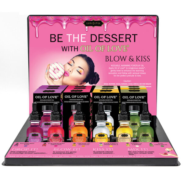 Body Oil Kama Sutra Oil Of Love Display of 12 (6 Testers Included)