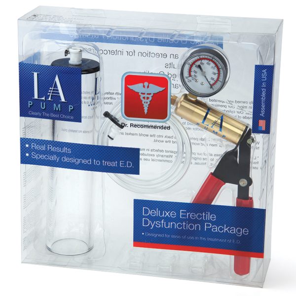 L.A. Pump Deluxe Erectile Dysfunction Package, 1.75 x 9"