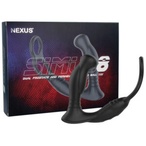 Anal Toy Nexus SIMUL8 Vibrating Dual Motor Cock & Ball
