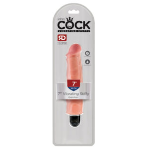 King Cock Vibrating Stiffy-Light 7"
