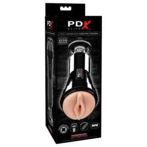 PDX Elite Cock Compressor Vibrating Stroker