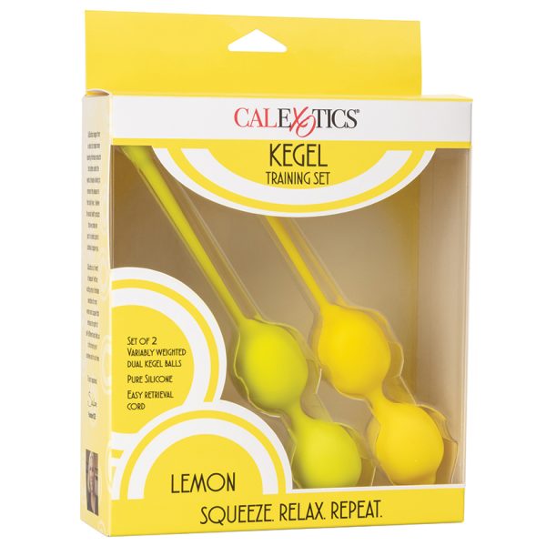 Kegel Training Set-Lemon