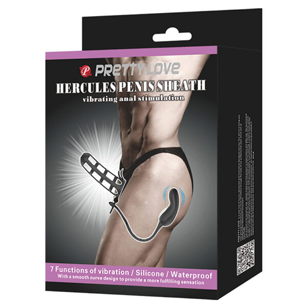 Anal Toy Pretty Love Hercules Vibrating Anal Stimulator