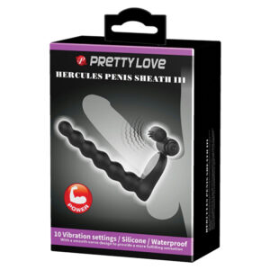 Anal Toy Pretty Love Hercules Dual Penetrator