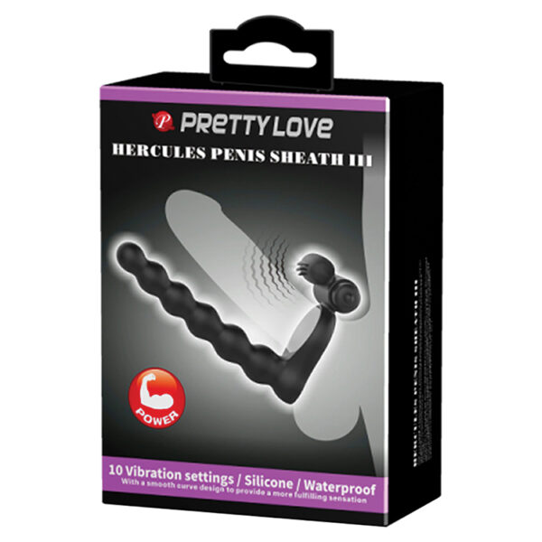 Anal Toy Pretty Love Hercules Dual Penetrator