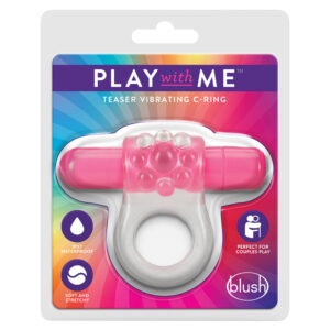 Play with Me Teaser Vibrating C-Ring?Pink