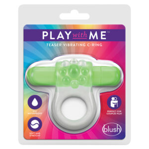 Play with Me Teaser Vibrating C-Ring?Green