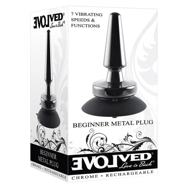 Anal Toy Evolved Beginner Metal Plug