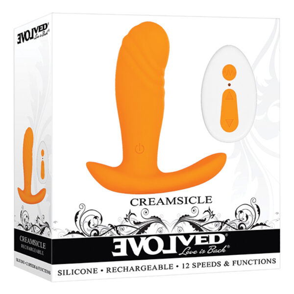 Anal Toy Evolved Creamsicle-Orange