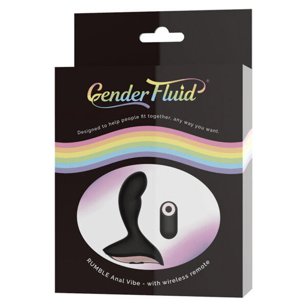 Anal Toy Gender Fluid Rumble