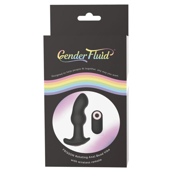 Anal Toy Gender Fluid Frission Vibe-Black
