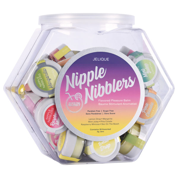 Jelique Cocktail Nipple Nibblers Assorted Tub of 36