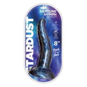 Stardust Neptune Nymph Silicone Dildo-Purple 9"