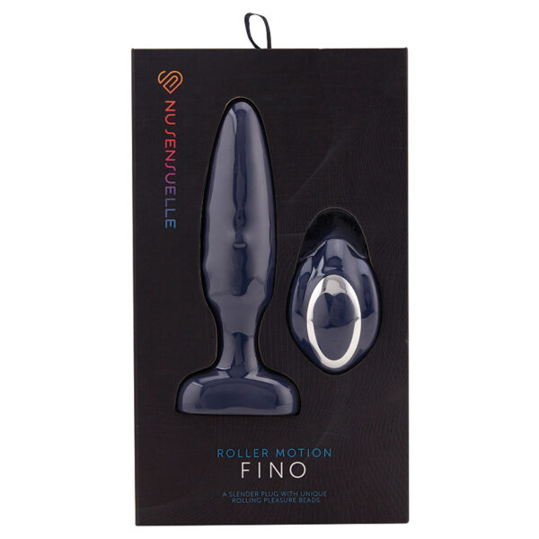 Anal Toy Sensuelle Fino Roller Motion-Navy Blue