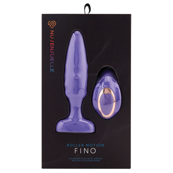 Anal Toy Sensuelle Fino Roller Motion-Ultra Violet