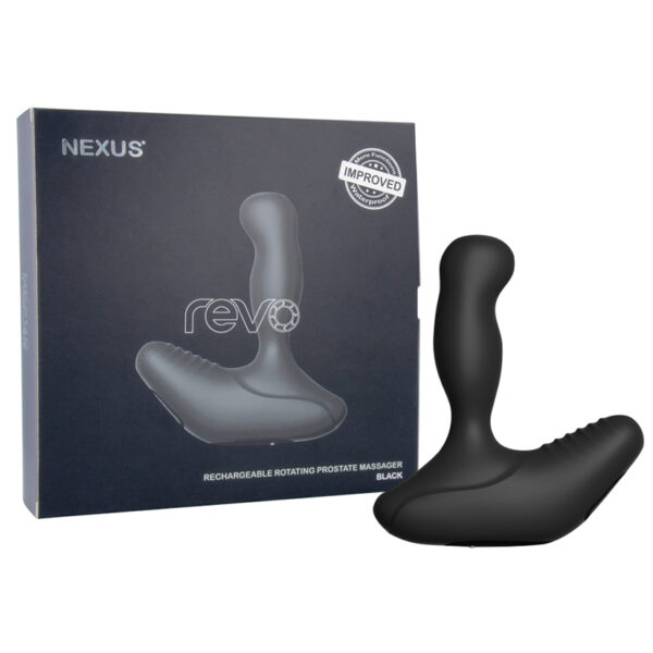 Anal Toy Nexus Revo Rotating Prostate Massager-Black