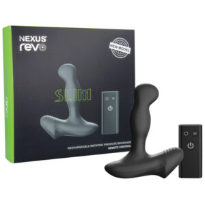 Anal Toy Nexus Revo Slim Rotating Prostate Massager-Black