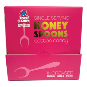 Rock Candy Honey Spoons Womens Sexual Supplement Display of 24