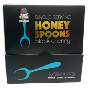 Rock Candy Honey Spoons Male Sexual Supplement Display of 24