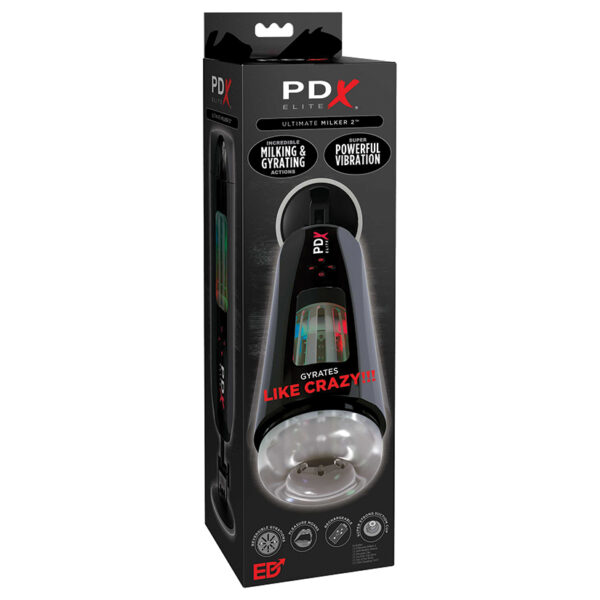 PDX Elite Ultimate Milker 2-Clear