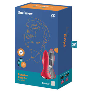 Anal Toy Satisfyer Rotator Plug 1+ Red