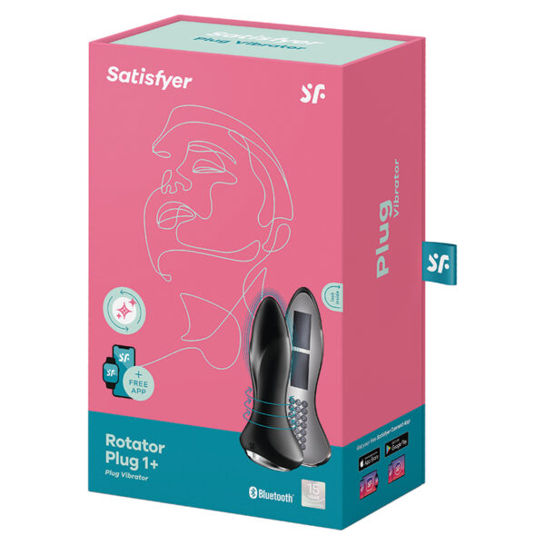 Anal Toy Satisfyer Rotator Plug 1+ Black