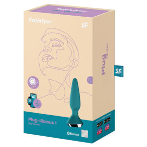 Anal Toy Satisfyer Plug-ilicious 1-Petrol