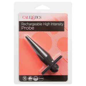 Anal Toy Rechargeable High Intensity Probe-Black