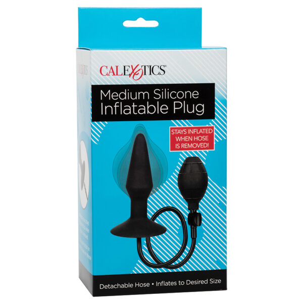 Anal Toy Medium Silicone Inflatable Plug
