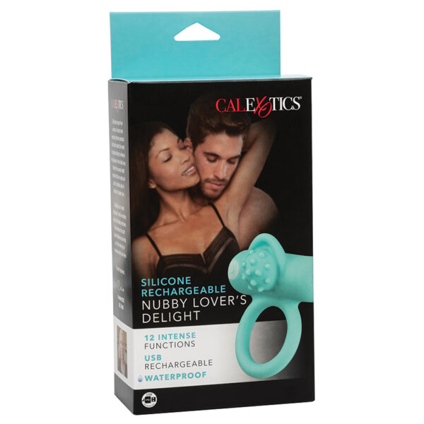 Silicone Rechargeable Nubby Lover?s Delight