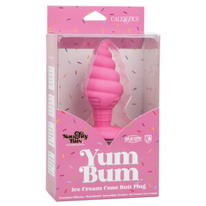 Anal Toy Naughty Bits Yum Bum Ice Cream Cone Butt Plug