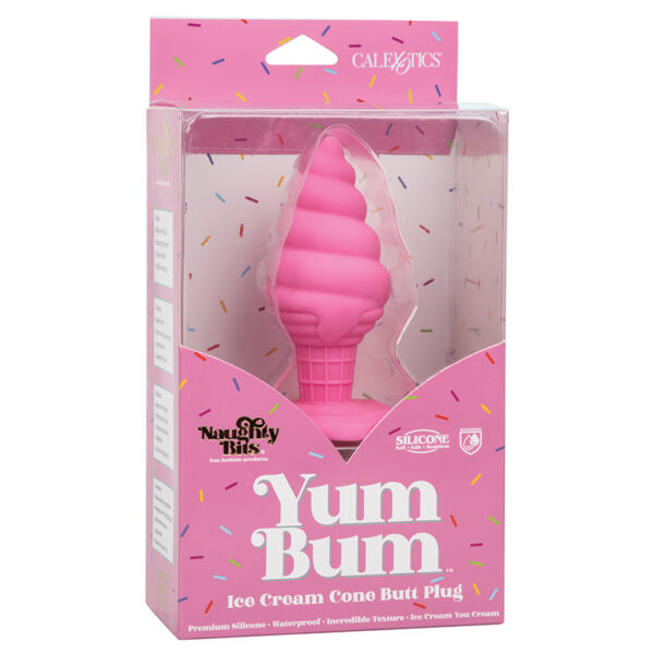 Anal Toy Naughty Bits Yum Bum Ice Cream Cone Butt Plug