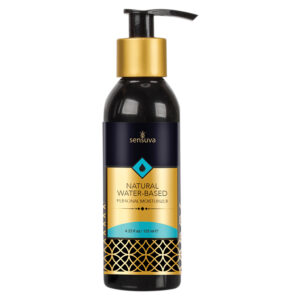 Sensuva Natural Water Based Personal Lubricant 4oz