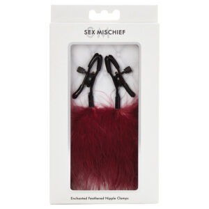 S&M Enchanted Feather Nipple Clamps