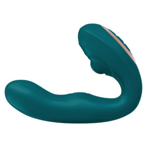 Tracy's Dog Cobra Spherical Flapping Vibrator-Green