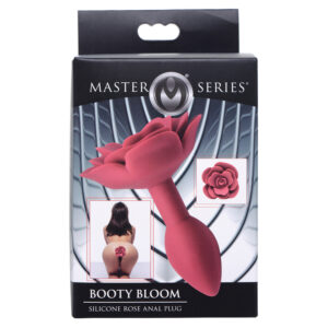 Anal Toy Master Series Booty Bloom Silicone Rose Anal Plug Small