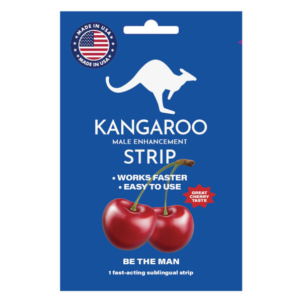 Kangaroo Male Enhancement Strip Cherry Display of 30