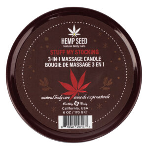 Earthly Body Hemp Seed 3 In 1 Massage Candles-Stuff My Stocking