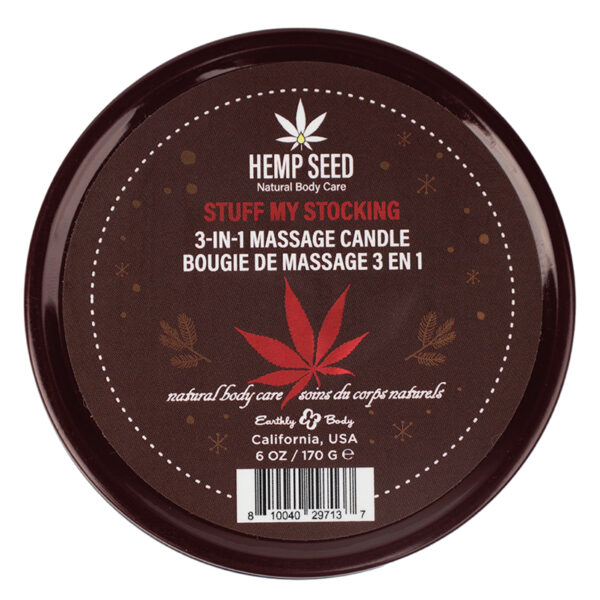 Earthly Body Hemp Seed 3 In 1 Massage Candles-Stuff My Stocking