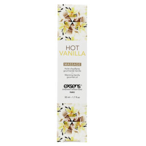 Exsens Warming Gourmet Massage Oil-Hot Vanilla