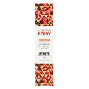 Exsens Warming gourmet massage  oil-Strawberry