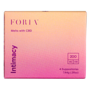 Foria Intimacy Melts with CBD 4pk