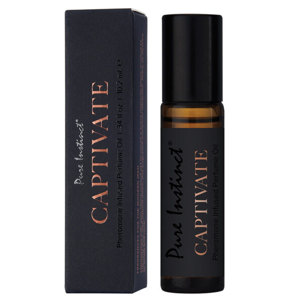 Pure Instinct Men's Collection Pheromone Perfume Oil-Captivate 10.2ml