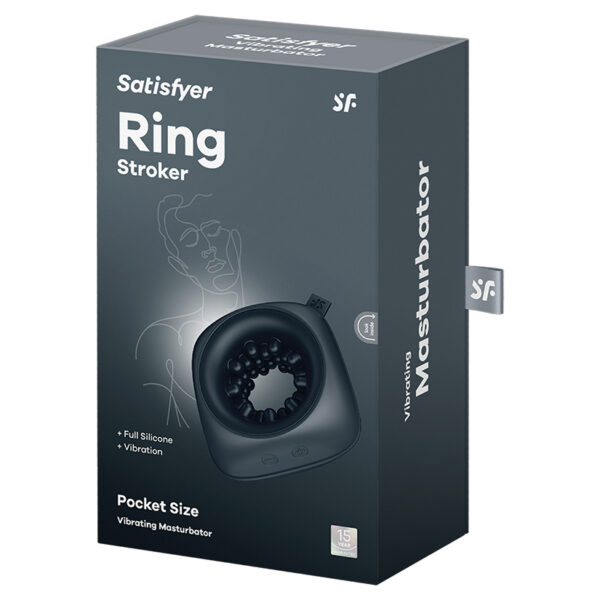 Satisfyer Ring Stroker-Black