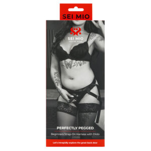 SEI MIO Ready Peg Go Beginners Strap-On Harness and 5?? Dildo