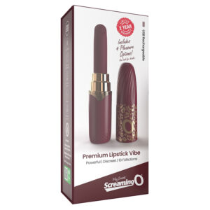 My Secret Premium Rechargeable Vibrating Lipstick-Merlot